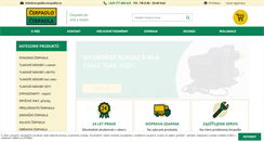 Desktop Screenshot of cerpadlo-cerpadla.cz